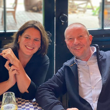 Sabine en Niek